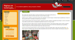 Desktop Screenshot of paginasemconstrucao.com