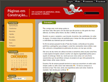 Tablet Screenshot of paginasemconstrucao.com